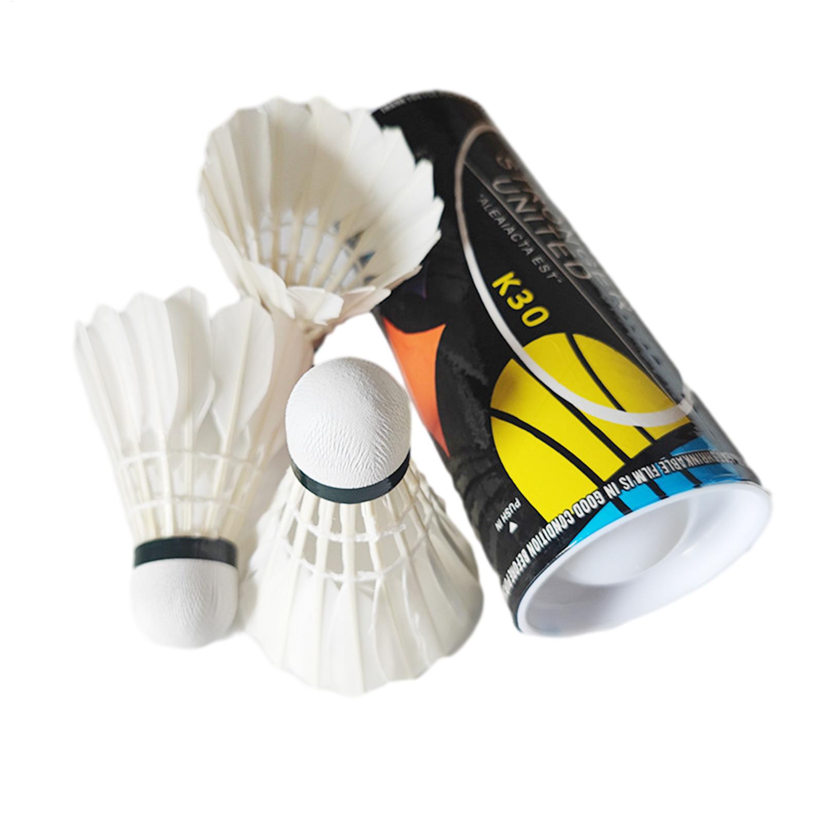 Badminton Raket - Badminton Balls 3pieces Badminton Shuttlecocks with