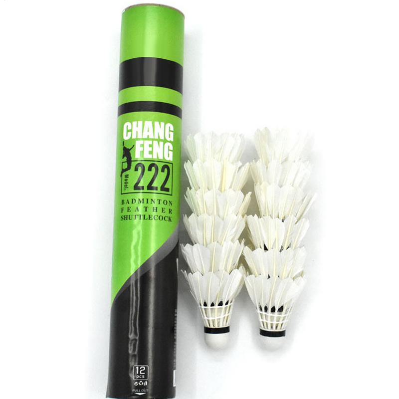 12Pc Badminton Shuttlecock Fea - Badminton Raket recension och pris