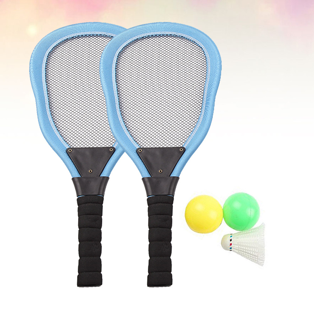 5Pcs Cloth Beach Racket Set In - Badminton Area recension och pris