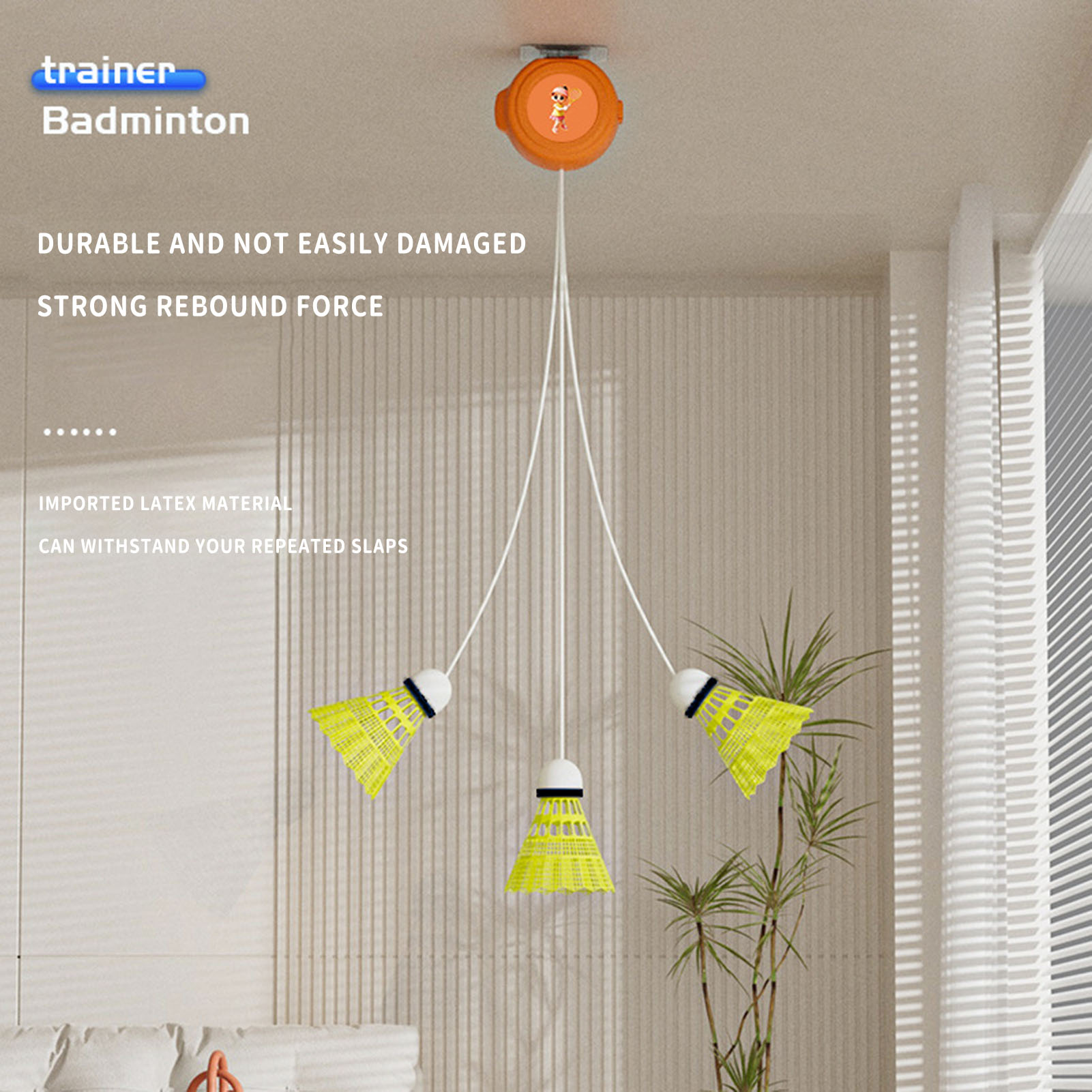 Single-Player Badminton Traine - Badminton Raket recension och pris