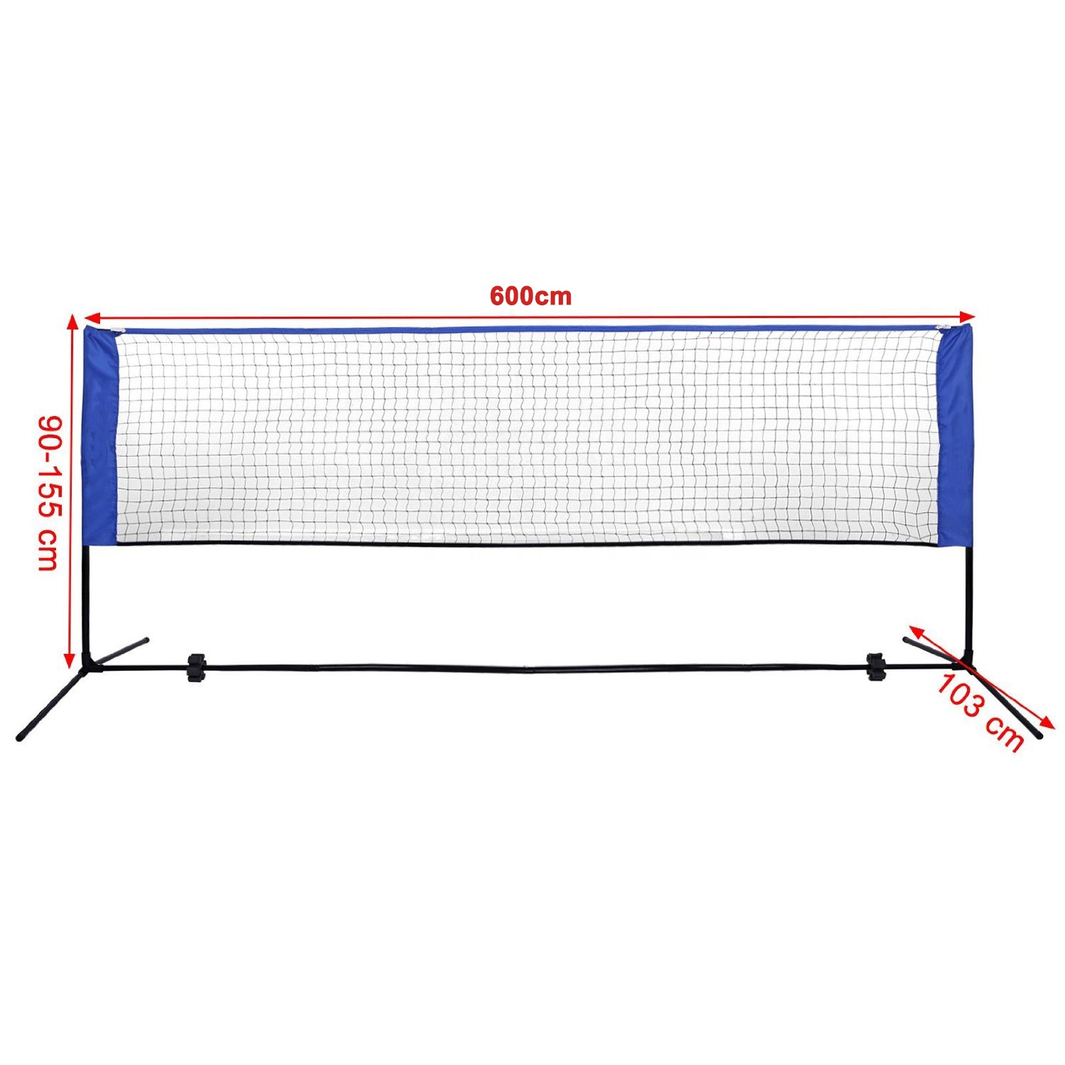 Net for Tennis, Soccer Tennis, - Badminton Area recension och pris